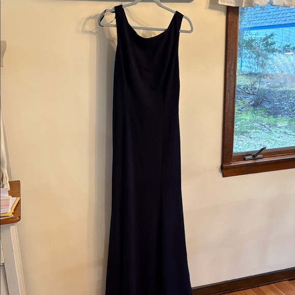 Anthropologie Dresses & Skirts - NWT Anthropologie Navy Sleeveless Scoop-Neck Evening Gown